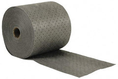 Brady SPC Sorbents - 32 Gal Capacity per Package, Universal Roll - 300' Long x 15" Wide, Polypropylene - Exact Tool & Supply
