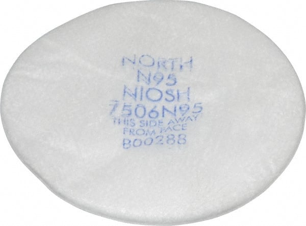 North - 10 Qty 1 Pack White N95 Filter - Exact Tool & Supply