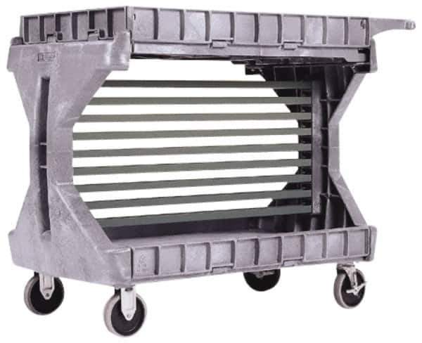 Akro-Mils - 35-3/4" Long x 1-3/4" Wide x 1" High, Cart Rail Kit - For 30936 - Exact Tool & Supply
