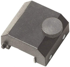 Value Collection - 1 Piece Vise Work Stop - Aluminum, Steel (Pin), 1" Wide - Exact Tool & Supply