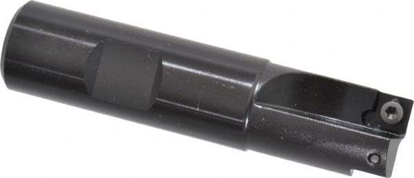 Kennametal - 3/4" Cut Diam, 7.11mm Max Depth of Cut, 3/4" Shank Diam, 3-1/4" OAL, Indexable Square Shoulder End Mill - SDEB 2615. Inserts, Cylindrical Shank, 0° Lead Angle - Exact Tool & Supply