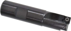 Kennametal - 3/4" Cut Diam, 7.11mm Max Depth of Cut, 3/4" Shank Diam, 3-1/4" OAL, Indexable Square Shoulder End Mill - SDEB 2615. Inserts, Cylindrical Shank, 0° Lead Angle - Exact Tool & Supply