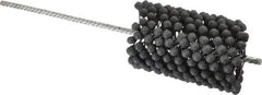 Brush Research Mfg. - 2-3/4" to 3" Bore Diam, 120 Grit, Silicon Carbide Flexible Hone - Fine, 13-1/2" OAL - Exact Tool & Supply