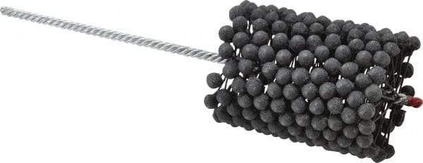 Brush Research Mfg. - 3" to 3-1/2" Bore Diam, 180 Grit, Silicon Carbide Flexible Hone - Extra Fine, 13-1/2" OAL - Exact Tool & Supply