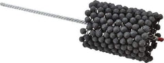 Brush Research Mfg. - 3" to 3-1/2" Bore Diam, 180 Grit, Silicon Carbide Flexible Hone - Extra Fine, 13-1/2" OAL - Exact Tool & Supply