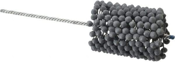 Brush Research Mfg. - 3" to 3-1/2" Bore Diam, 240 Grit, Silicon Carbide Flexible Hone - Extra Fine, 13-1/2" OAL - Exact Tool & Supply