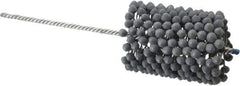 Brush Research Mfg. - 3" to 3-1/2" Bore Diam, 240 Grit, Silicon Carbide Flexible Hone - Extra Fine, 13-1/2" OAL - Exact Tool & Supply