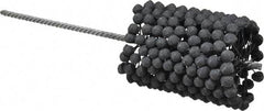Brush Research Mfg. - 3-1/4" to 3-3/4" Bore Diam, 120 Grit, Silicon Carbide Flexible Hone - Fine, 13-1/2" OAL - Exact Tool & Supply