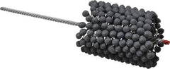 Brush Research Mfg. - 3-1/4" to 3-3/4" Bore Diam, 180 Grit, Silicon Carbide Flexible Hone - Extra Fine, 13-1/2" OAL - Exact Tool & Supply