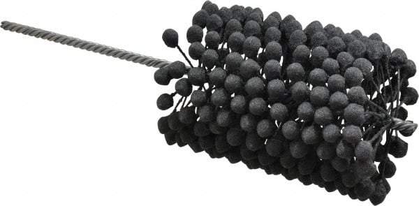 Brush Research Mfg. - 3-3/4" to 4-1/4" Bore Diam, 120 Grit, Silicon Carbide Flexible Hone - Fine, 13-1/2" OAL - Exact Tool & Supply