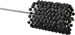 Brush Research Mfg. - 4" to 4-1/2" Bore Diam, 120 Grit, Silicon Carbide Flexible Hone - Fine, 13-1/2" OAL - Exact Tool & Supply