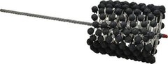 Brush Research Mfg. - 4-1/2" to 5" Bore Diam, 180 Grit, Silicon Carbide Flexible Hone - Extra Fine, 17-1/2" OAL - Exact Tool & Supply