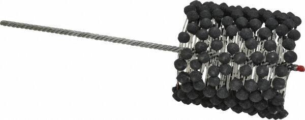 Brush Research Mfg. - 5" to 5-1/2" Bore Diam, 180 Grit, Silicon Carbide Flexible Hone - Extra Fine, 17-1/2" OAL - Exact Tool & Supply