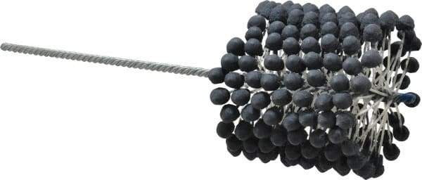 Brush Research Mfg. - 5" to 5-1/2" Bore Diam, 240 Grit, Silicon Carbide Flexible Hone - Extra Fine, 17-1/2" OAL - Exact Tool & Supply