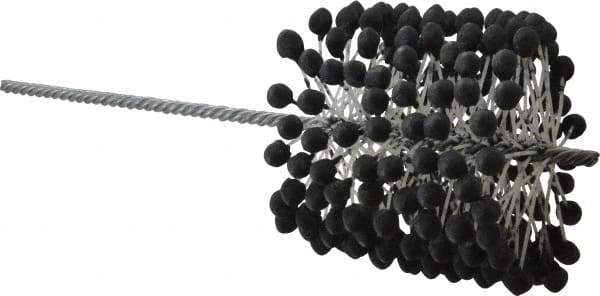 Brush Research Mfg. - 5-1/2" to 6" Bore Diam, 120 Grit, Silicon Carbide Flexible Hone - Fine, 17-1/2" OAL - Exact Tool & Supply
