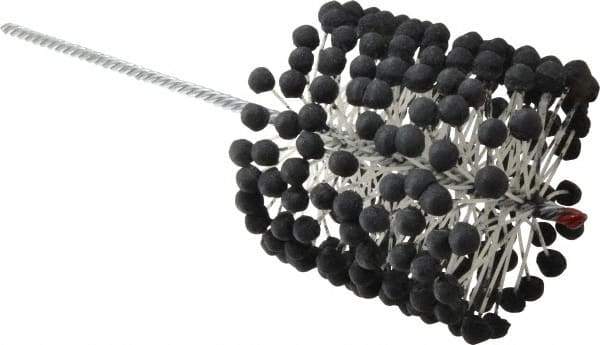 Brush Research Mfg. - 5-1/2" to 6" Bore Diam, 180 Grit, Silicon Carbide Flexible Hone - Extra Fine, 17-1/2" OAL - Exact Tool & Supply