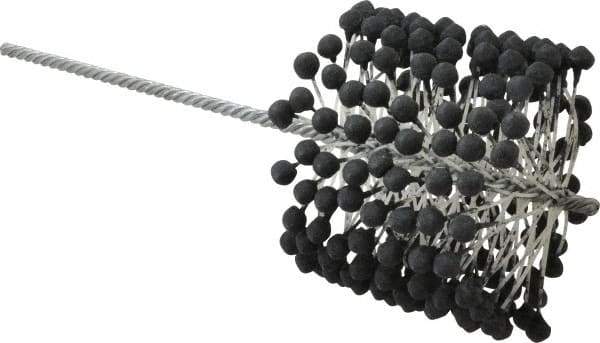 Brush Research Mfg. - 6" to 6-1/2" Bore Diam, 120 Grit, Silicon Carbide Flexible Hone - Fine, 17-1/2" OAL - Exact Tool & Supply
