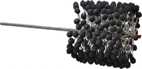 Brush Research Mfg. - 6" to 6-1/2" Bore Diam, 180 Grit, Silicon Carbide Flexible Hone - Extra Fine, 17-1/2" OAL - Exact Tool & Supply
