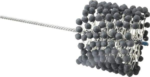 Brush Research Mfg. - 6" to 6-1/2" Bore Diam, 240 Grit, Silicon Carbide Flexible Hone - Extra Fine, 17-1/2" OAL - Exact Tool & Supply