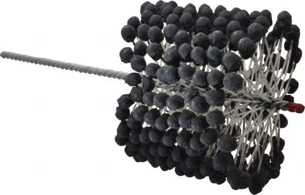 Brush Research Mfg. - 6-1/2" to 7" Bore Diam, 180 Grit, Silicon Carbide Flexible Hone - Extra Fine, 17-1/2" OAL - Exact Tool & Supply