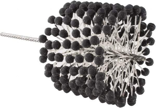 Brush Research Mfg. - 7" to 7-1/2" Bore Diam, 120 Grit, Silicon Carbide Flexible Hone - Fine, 17-1/2" OAL - Exact Tool & Supply