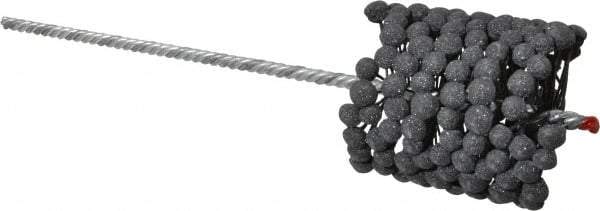 Brush Research Mfg. - 3" to 3-1/4" Bore Diam, 180 Grit, Silicon Carbide Flexible Hone - Extra Fine, 13-1/2" OAL - Exact Tool & Supply
