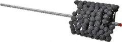 Brush Research Mfg. - 3" to 3-1/4" Bore Diam, 180 Grit, Silicon Carbide Flexible Hone - Extra Fine, 13-1/2" OAL - Exact Tool & Supply