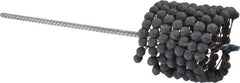 Brush Research Mfg. - 3-1/4" to 3-1/2" Bore Diam, 240 Grit, Silicon Carbide Flexible Hone - Extra Fine, 13-1/2" OAL - Exact Tool & Supply
