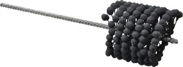 Brush Research Mfg. - 3-1/4" to 3-1/2" Bore Diam, 320 Grit, Silicon Carbide Flexible Hone - Extra Fine, 13-1/2" OAL - Exact Tool & Supply