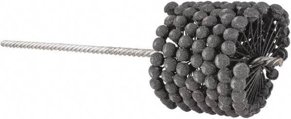 Brush Research Mfg. - 3-1/2" to 3-3/4" Bore Diam, 120 Grit, Silicon Carbide Flexible Hone - Fine, 13-1/2" OAL - Exact Tool & Supply