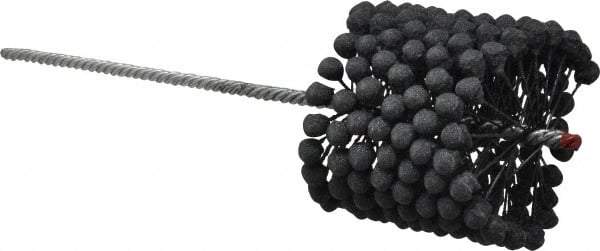 Brush Research Mfg. - 3-7/8" to 4-1/8" Bore Diam, 180 Grit, Silicon Carbide Flexible Hone - Extra Fine, 13-1/2" OAL - Exact Tool & Supply