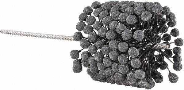 Brush Research Mfg. - 4-3/8" to 4-5/8" Bore Diam, 120 Grit, Silicon Carbide Flexible Hone - Fine, 13-1/2" OAL - Exact Tool & Supply