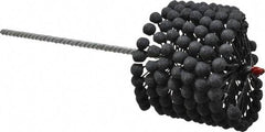 Brush Research Mfg. - 4-3/8" to 4-5/8" Bore Diam, 180 Grit, Silicon Carbide Flexible Hone - Extra Fine, 13-1/2" OAL - Exact Tool & Supply