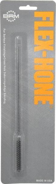 Brush Research Mfg. - 0.276" Bore Diam, 180 Grit, Silicon Carbide Flexible Hone - Extra Fine, 8" OAL - Exact Tool & Supply