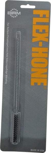 Brush Research Mfg. - 0.354" Bore Diam, 120 Grit, Silicon Carbide Flexible Hone - Fine, 8" OAL - Exact Tool & Supply