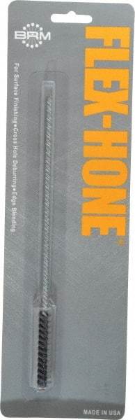 Brush Research Mfg. - 0.354" Bore Diam, 180 Grit, Silicon Carbide Flexible Hone - Extra Fine, 8" OAL - Exact Tool & Supply