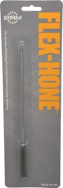 Brush Research Mfg. - 0.433" Bore Diam, 240 Grit, Silicon Carbide Flexible Hone - Extra Fine, 8" OAL - Exact Tool & Supply