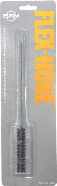 Brush Research Mfg. - 1/2" Bore Diam, 180 Grit, Silicon Carbide Flexible Hone - Extra Fine, 8" OAL - Exact Tool & Supply