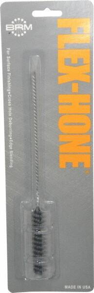 Brush Research Mfg. - 1/2" Bore Diam, 320 Grit, Silicon Carbide Flexible Hone - Extra Fine, 8" OAL - Exact Tool & Supply