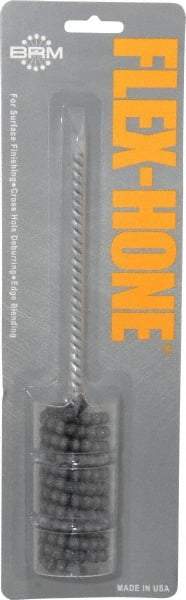 Brush Research Mfg. - 1-1/4" Bore Diam, 120 Grit, Silicon Carbide Flexible Hone - Fine, 8" OAL - Exact Tool & Supply