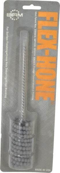 Brush Research Mfg. - 1-1/4" Bore Diam, 240 Grit, Silicon Carbide Flexible Hone - Extra Fine, 8" OAL - Exact Tool & Supply