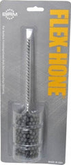 Brush Research Mfg. - 1-1/2" Bore Diam, 120 Grit, Silicon Carbide Flexible Hone - Fine, 8" OAL - Exact Tool & Supply