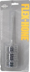 Brush Research Mfg. - 1-1/2" Bore Diam, 320 Grit, Silicon Carbide Flexible Hone - Extra Fine, 8" OAL - Exact Tool & Supply