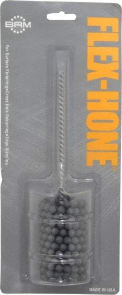 Brush Research Mfg. - 1-3/4" Bore Diam, 120 Grit, Silicon Carbide Flexible Hone - Fine, 8" OAL - Exact Tool & Supply