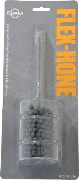 Brush Research Mfg. - 1-3/4" Bore Diam, 180 Grit, Silicon Carbide Flexible Hone - Extra Fine, 8" OAL - Exact Tool & Supply