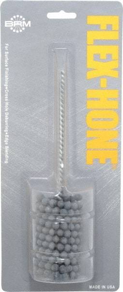 Brush Research Mfg. - 1-3/4" Bore Diam, 240 Grit, Silicon Carbide Flexible Hone - Extra Fine, 8" OAL - Exact Tool & Supply