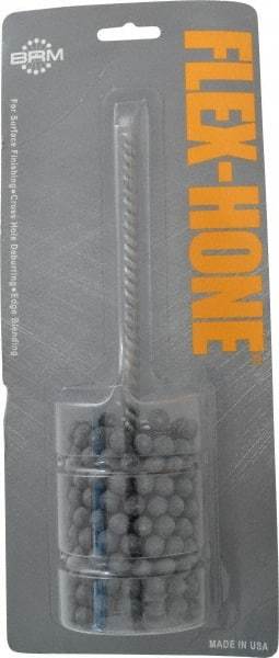 Brush Research Mfg. - 2" Bore Diam, 120 Grit, Silicon Carbide Flexible Hone - Fine, 8" OAL - Exact Tool & Supply