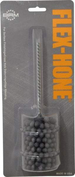 Brush Research Mfg. - 2" Bore Diam, 320 Grit, Silicon Carbide Flexible Hone - Extra Fine, 8" OAL - Exact Tool & Supply