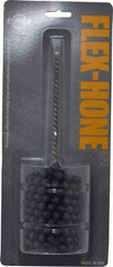 Brush Research Mfg. - 2-1/4" Bore Diam, 120 Grit, Silicon Carbide Flexible Hone - Fine, 8" OAL - Exact Tool & Supply