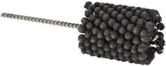 Brush Research Mfg. - 2-1/4" Bore Diam, 320 Grit, Silicon Carbide Flexible Hone - Extra Fine, 8" OAL - Exact Tool & Supply